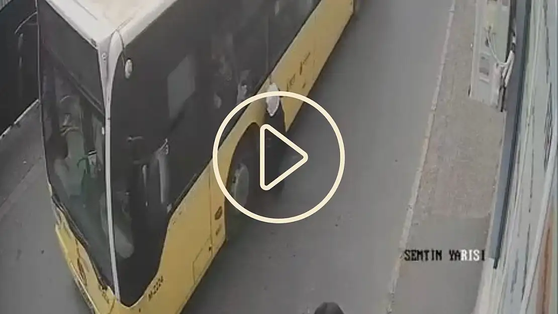 Yaşlı Kadına Otobüs Çarptı
