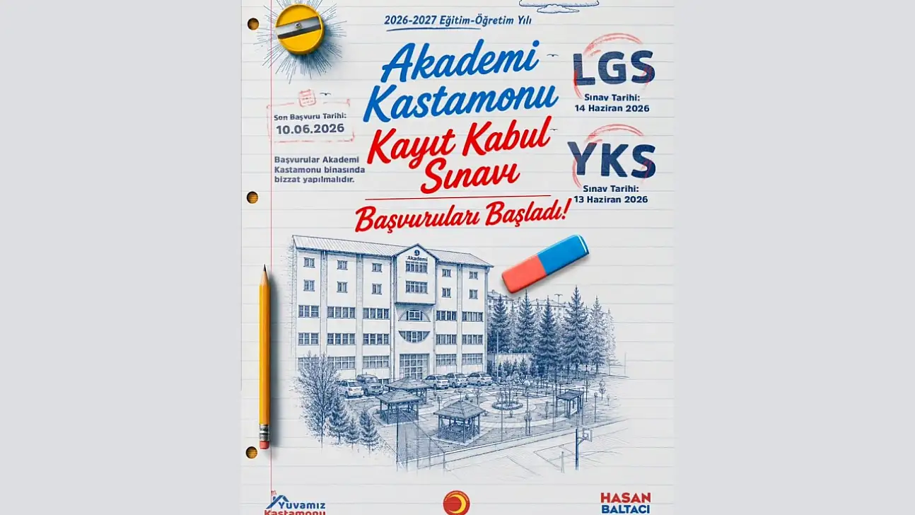 Kastamonu Belediyesi Duyurdu: Akademi Kastamonu Başvuruları Başladı