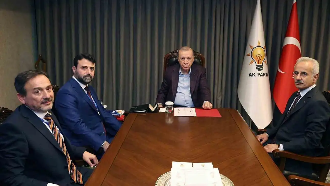 Milletvekilleri Şahin ve Keskinkılıç, Cumhurbaşkanı Erdoğan ile Karabük'ü görüştü