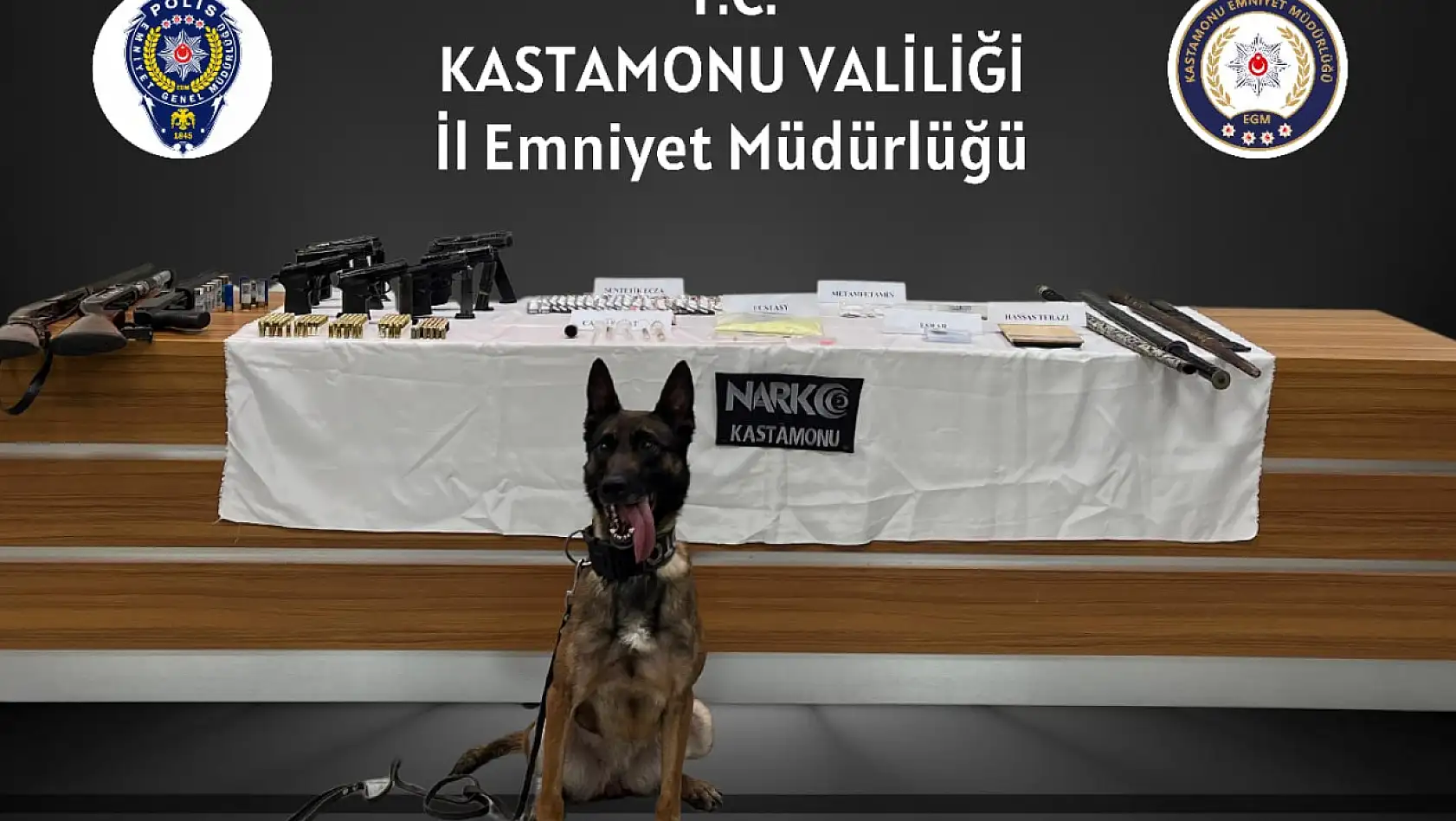 Narko Gücünü Gösterdi