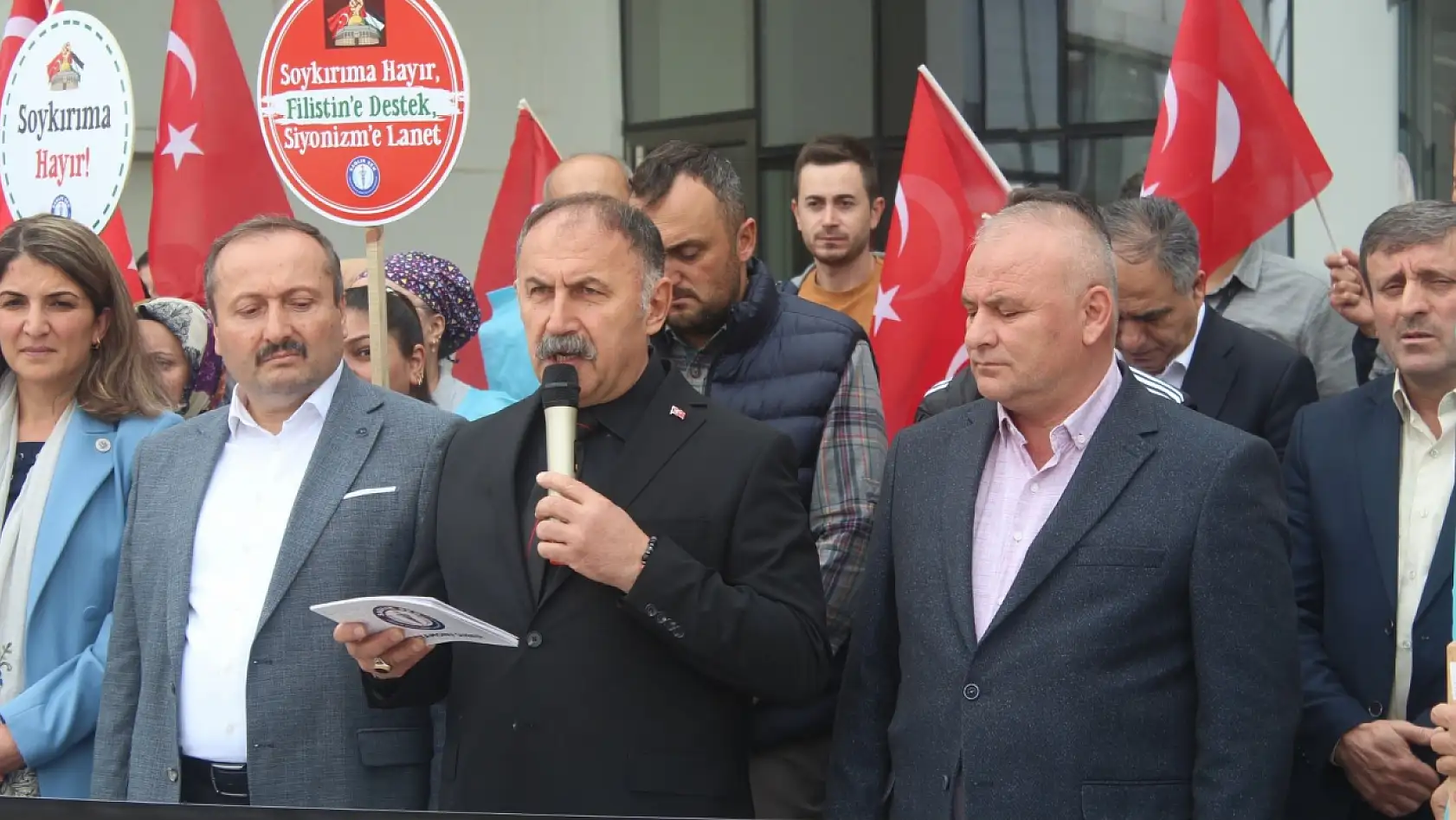 SAĞLIK-SEN Kastamonu Şube'den İsrail'e tepki