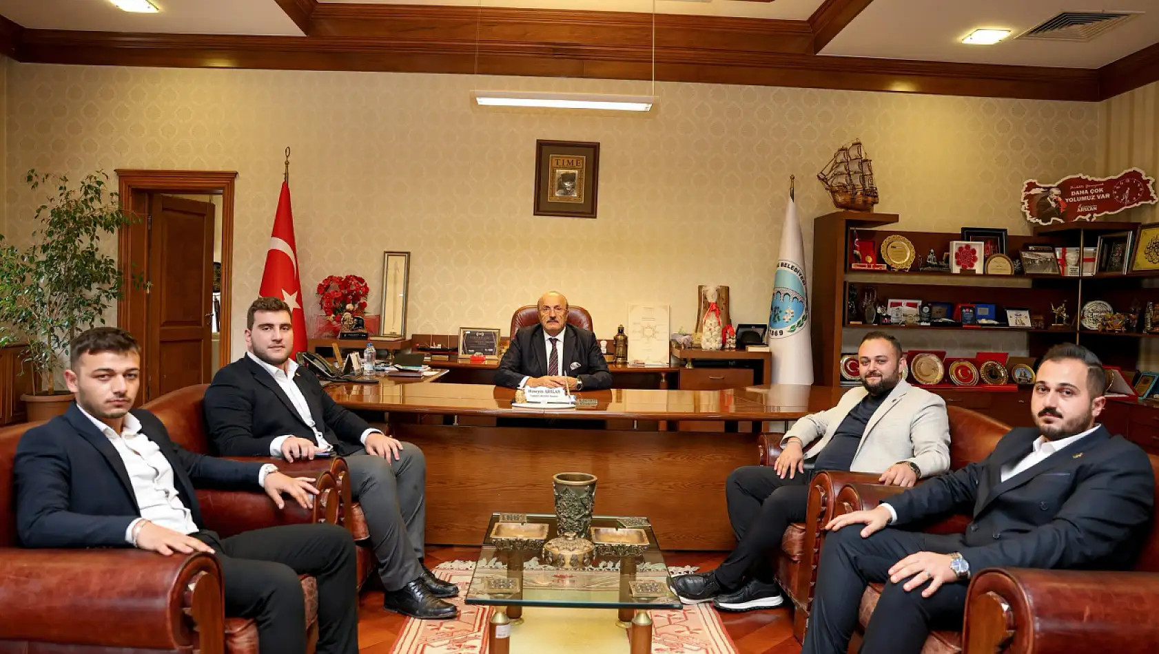 AK Parti Heyetinden Taşköprü Belediyesine Ziyaret
