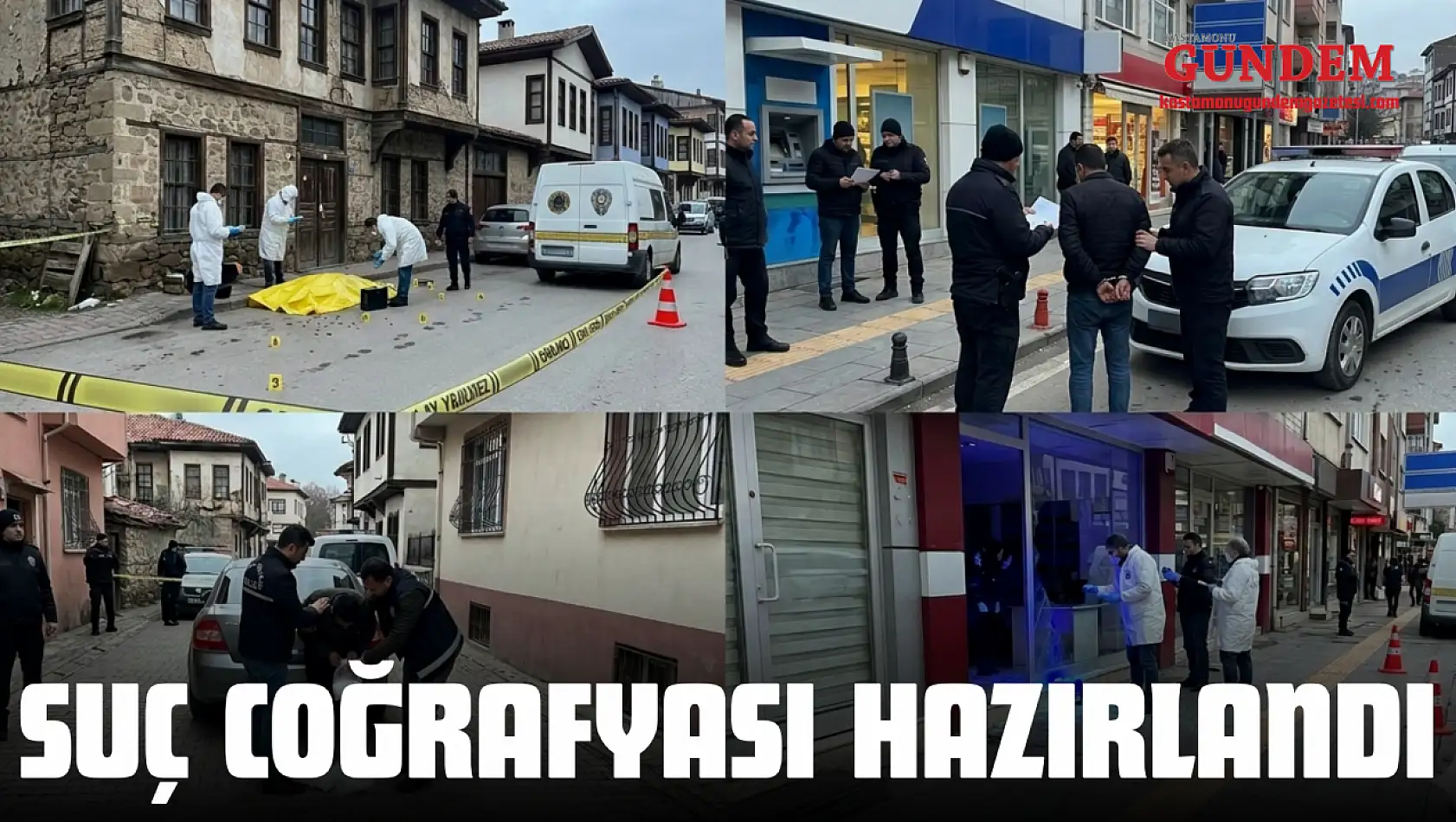 Kastamonu'nun Suç Coğrafyası Hazırlandı