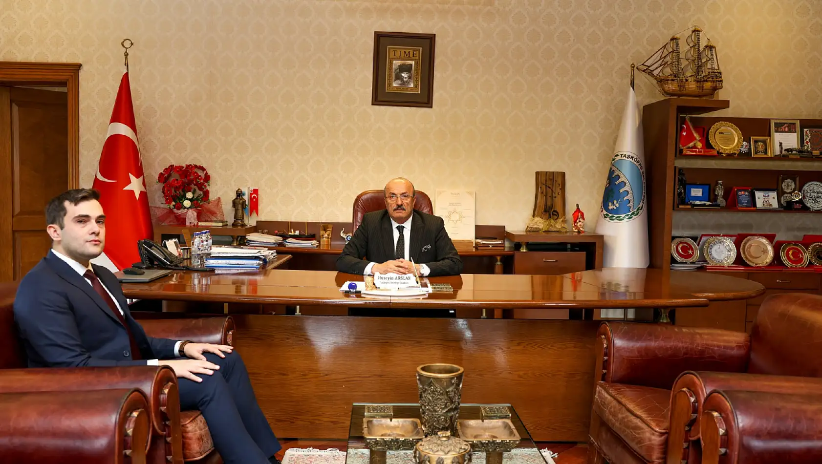 Kaymakam Refiki Akbel'den Belediye Ziyareti