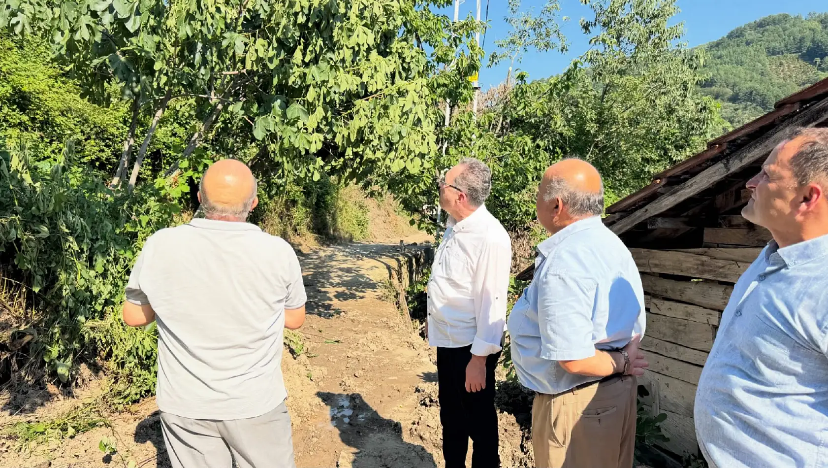 Sevgilioğlu, Doğanyurt'ta Afet Bölgesini İnceledi