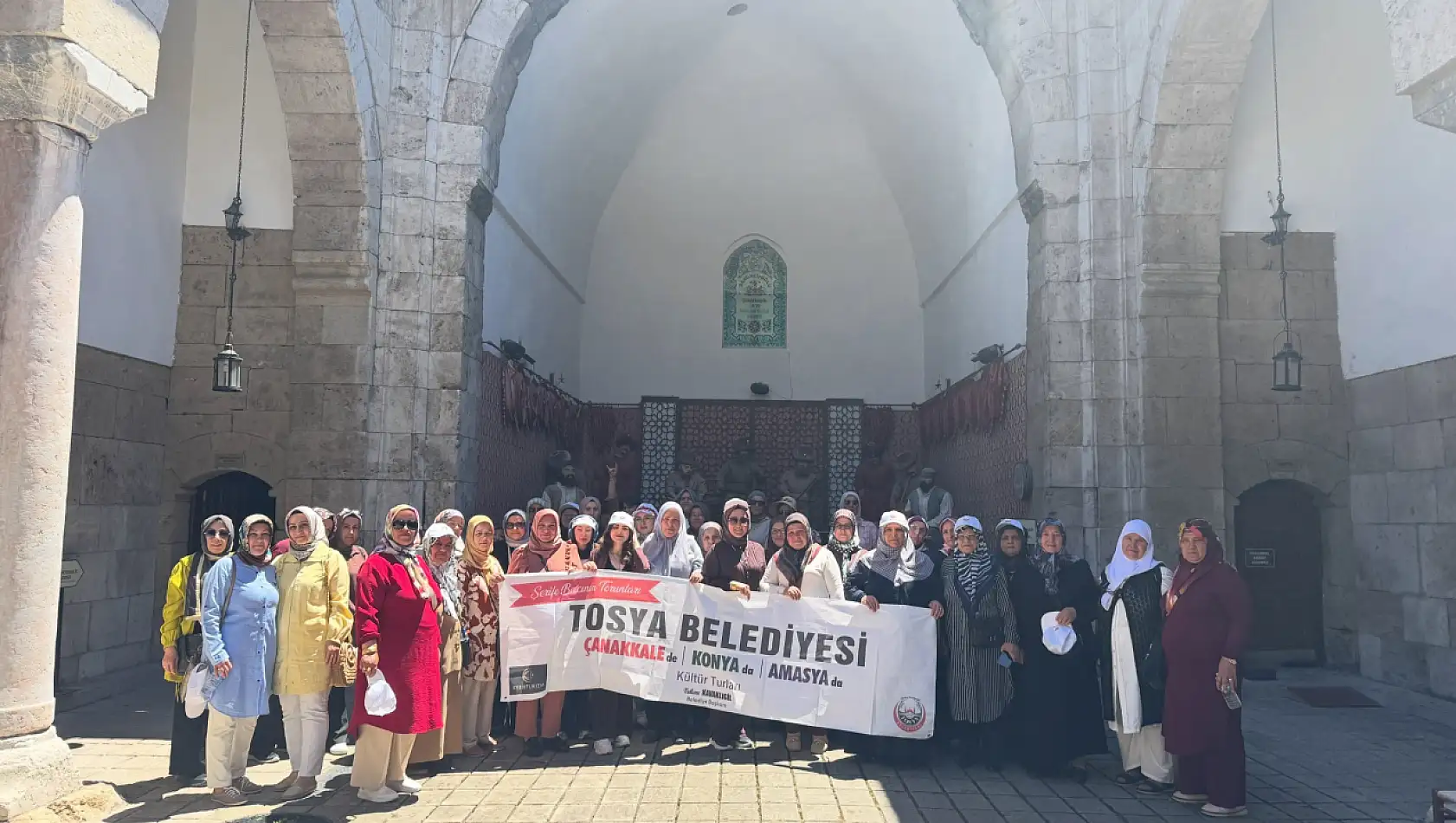 Tosya Belediyesi'nin Ücretsiz Amasya Kültür Turları Sürüyor