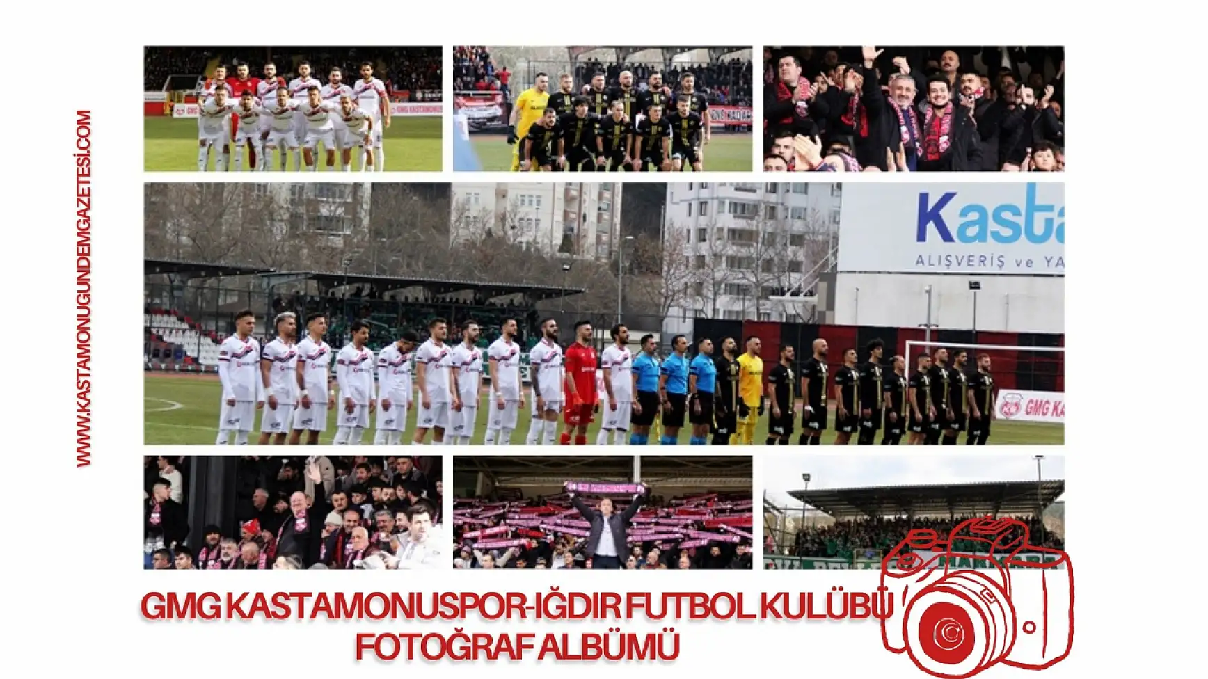 GMG Kastamonuspor 1-1 Iğdır Futbol Kulübü