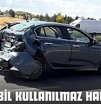 Otomobil Kullanılmaz Hale Geldi