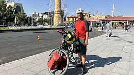 13 yıllık bisiklet tutkunu, en büyük hayali için dünyayı pedallayacak
