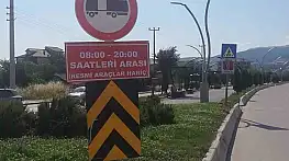 Bolu'da ağır tonajlı araçlara saat sınırlaması