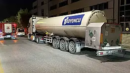 Bolu'da tankerden azot gazı sızıntısı korkuttu