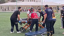 Çorum'da parmağı kopan çocuk için helikopter ambulans havalandı