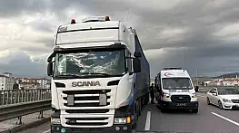 Çorum'da Tırla Otomobil Çarpıştı: 1 Yaralı
