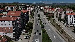 Çorum'da trafik tedbirleri araç yoğunluğunu azalttı