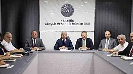 Gençlik ve Spor Müdürlüğünde dönem başı toplantısı