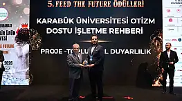 KBÜ'nün 'Otizm Dostu Restoran Rehberi' projesine toplumsal duyarlılık ödülü
