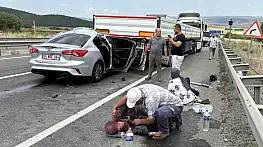 Kemikli Rampaları'nda feci kaza: 1 ölü, 8 yaralı