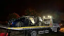 Kontrolden çıkan otomobil takla attı: 3 yaralı