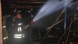 Safranbolu'da iki asırlık konakta yangın