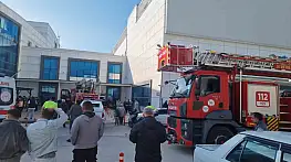 Sinop'ta hastanede yangın paniği