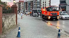 Sinop'ta SUV tipi araçta yangın paniği