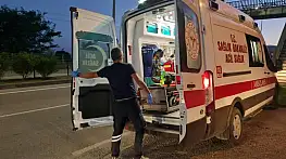 Sinop'ta üst geçit merdiveninden düşen çocuk yaralandı