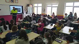 Türkeli'de öğrencilere trafik eğitimi