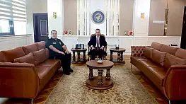 Vali Çağatay Tınmazol'unu kabul etti