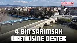 4 Bin Sarımsak Üreticisine Destek