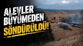 Alevler Büyümeden Söndürüldü!