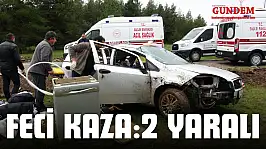 Ankara-Kastamonu Yolunda Feci Kaza: Araçta Sıkışan Çift Güçlükle Kurtarıldı