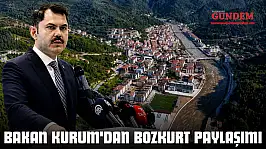 Bakan Kurum'dan Bozkurt Paylaşımı