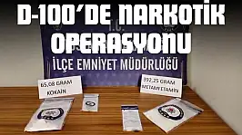 D-100'de Narkotik Operasyonu: 2 Kişi Tutuklandı
