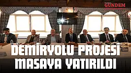 Demiryolu Projesi Masaya Yatırıldı