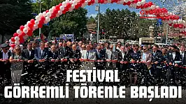 Festival Görkemli Törenle Başladı