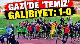 Gazi'de 'Temiz' Galibiyet: 1-0