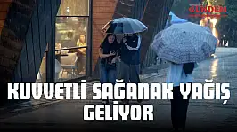 Gök Gürültülü Sağanak Uyarısı Yapıldı