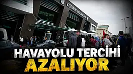 Havayolu Tercihi Azalıyor