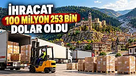 İhracat 100 Milyon 253 Bin Dolar Oldu