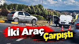 İki Araç Çarpıştı