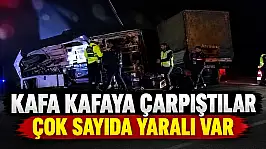 Kafa Kafaya Çarpıştılar: Çok Sayıda Yaralı