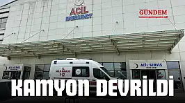 Kamyon Devrildi