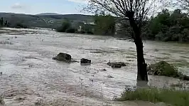 Kastamonu'da kuvvetli sağanak hayatı olumsuz etkiledi