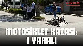 Kastamonu'da Motosiklet Kazası: 1 Yaralı