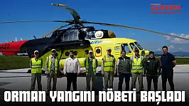 Kastamonu'da Orman Yangını Nöbeti Başladı