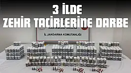 Kastamonu Merkezli 3 İlde Zehir Tacirlerine Darbe: 16 Tutuklama