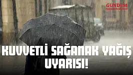 Kastamonu'ya Kuvvetli Sağanak Yağış Uyarısı!