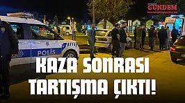 Kaza Sonrası Tartışma Çıktı!