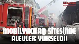 Mobilyacılar Sitesinde Alevler Yükseldi!