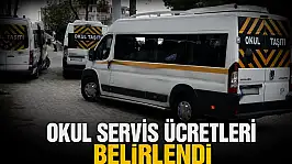 Okul Servis Ücretleri Belirlendi